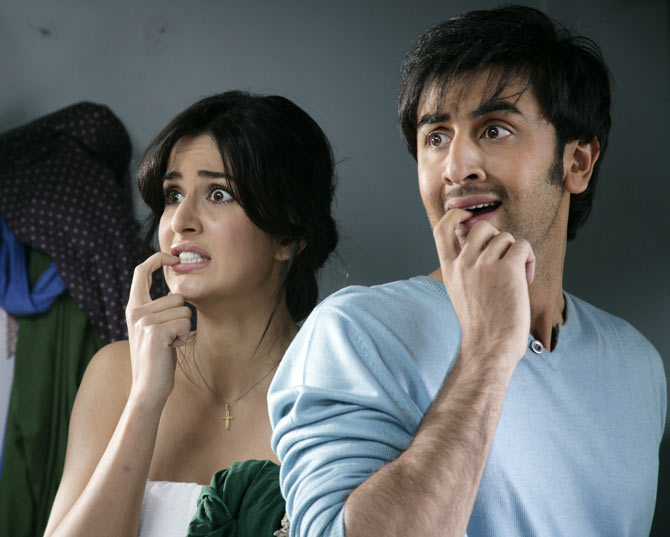 Katrina Kaif and Ranbir Kapoor in Ajab Prem Ki Ghazab Kahani