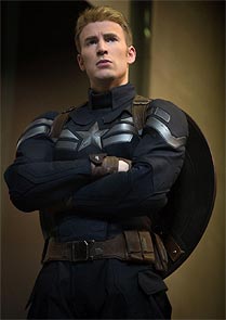 Chris Evans in Captain America