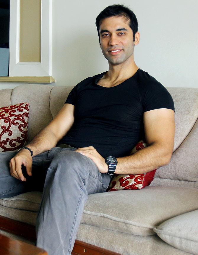 Kushal Punjabi at his home