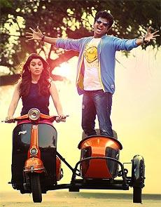 Sivakarthikeyan andHansika Motwani in Maan Karate 