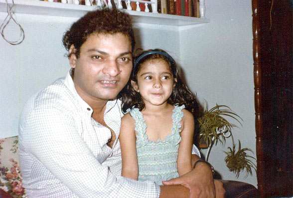 Shomu Mukherjee and Tanishaa