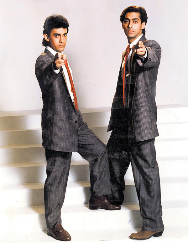 Aamir and Salman Khan in Andaz Apna Apna