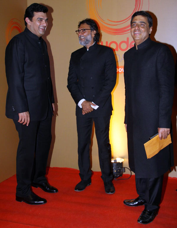 Siddharth Roy Kapur, Rakeysh Omprakash Mehra and Ronnie Screwvala