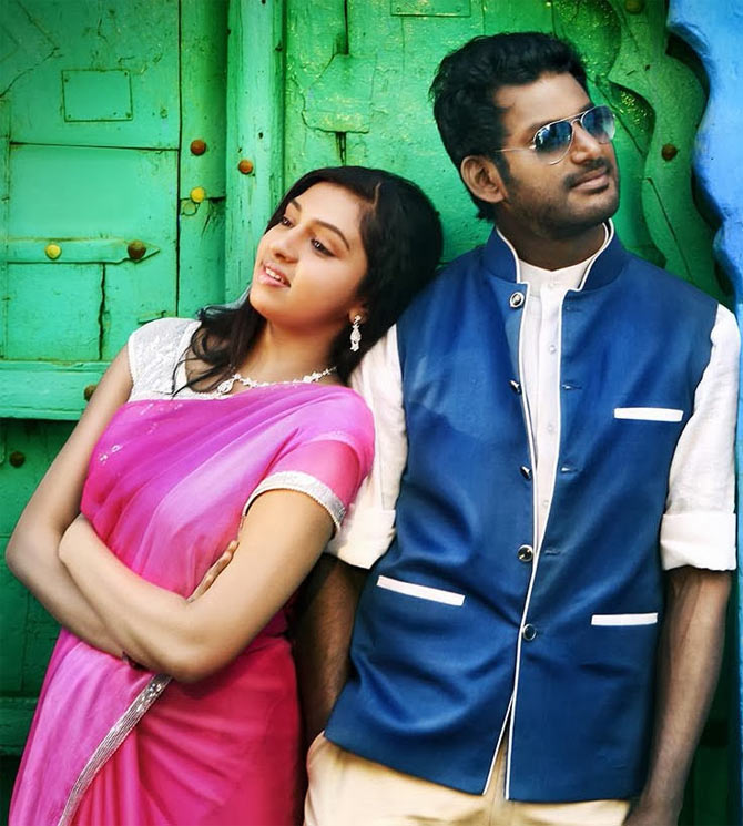 Naan Sigappu Manithan will be a new experience for the audience' - Rediff.com