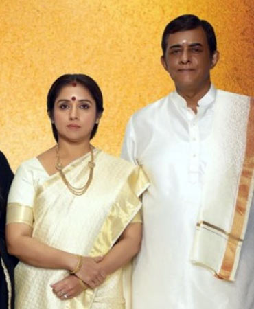Shiv Kumar Subramaniam with Revathy in 2 States