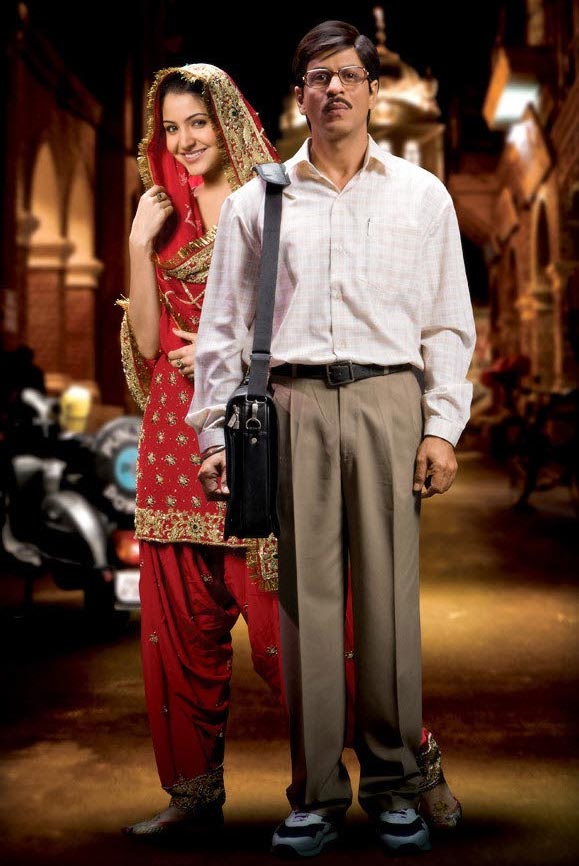 Anushka Sharma and Shah Rukh Khan in Rab Ne Bana Di Jodi