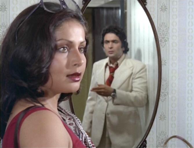 Rakhee and Rishi Kapoor in Doosra Aadmi