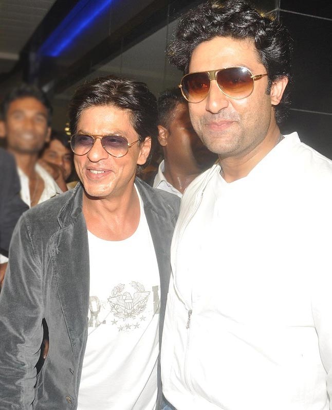 Shah Rukh Khan and Abhishek Bachchan