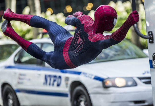 A scene from The Amazing Spider-Man 2: Rise Of Electro
