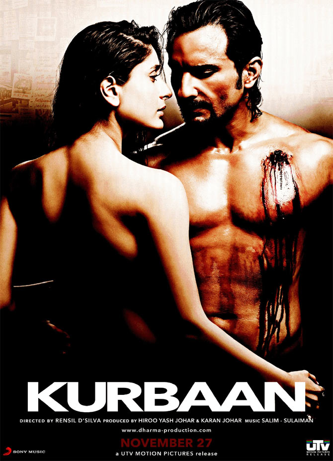 Movie poster of Kurbaan