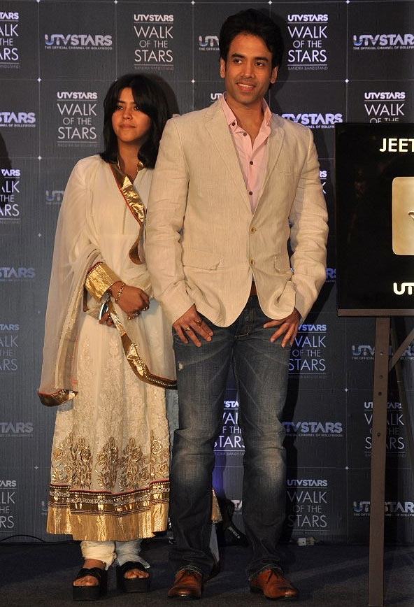 Ekta and Tusshar Kapoor