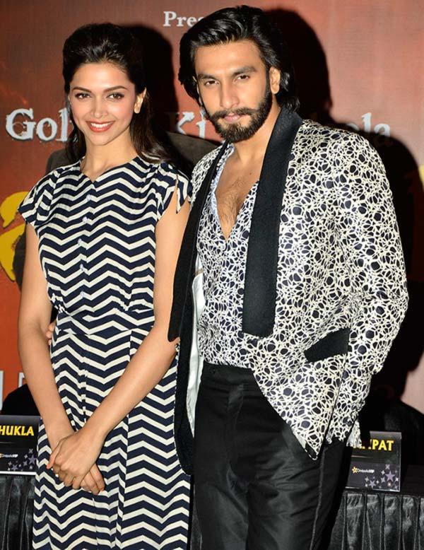 Deepika Padukone and Ranveer Singh