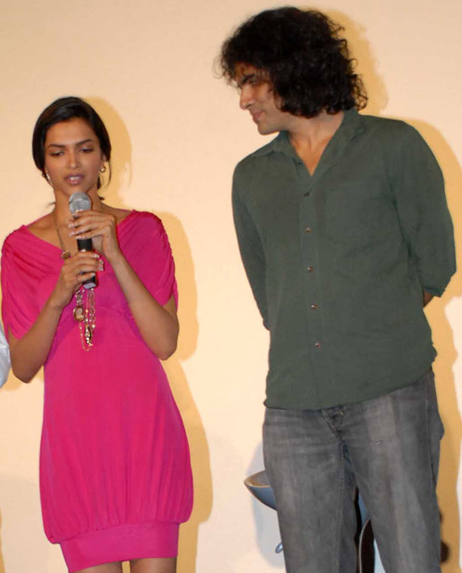 Deepika Padukone and Imtiaz Ali