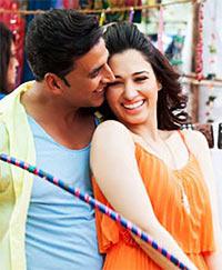 Akshay Kumar and Tamannaah in Entertainment