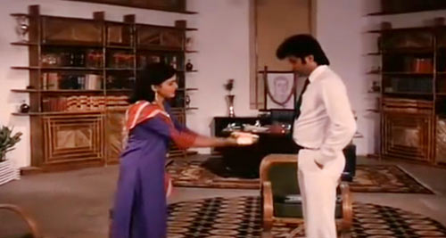 Khushboo and Anil Kapoor in Meri Jung