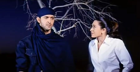Hrithik Roshan and Karisma Kapoor in Fiza