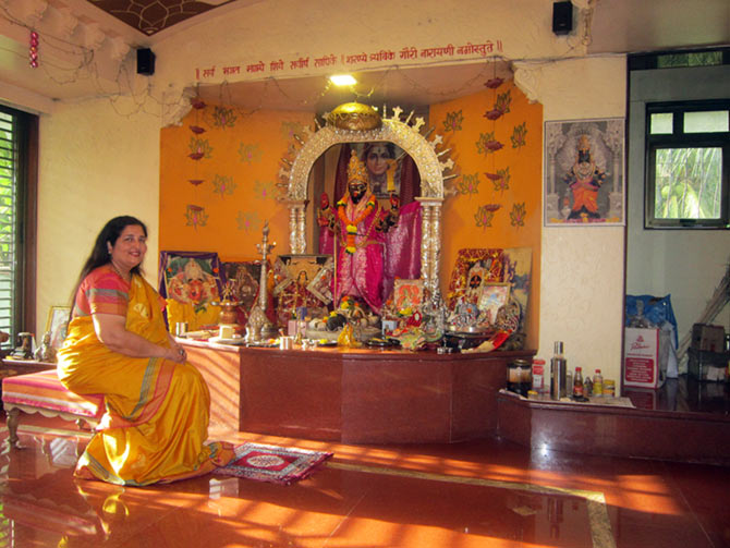 Anuradha Paudwal's home