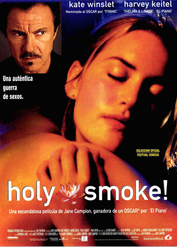 Harvey Keitel and Kate Winslet on the poster of Holy Smoke.