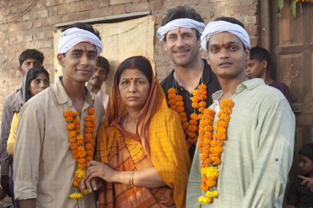 Suraj Sharma, Lata Shukla, Jon Hamm, Madhur Mittal in Million Dollar Arm.