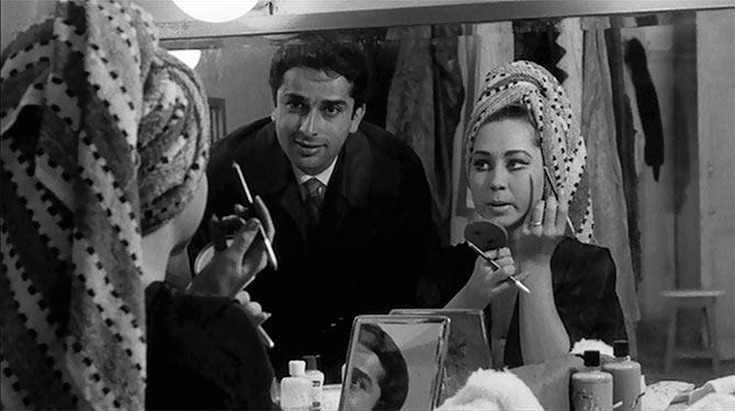 Shashi Kapoor and Felicity Kendal in Shakespearewallah.