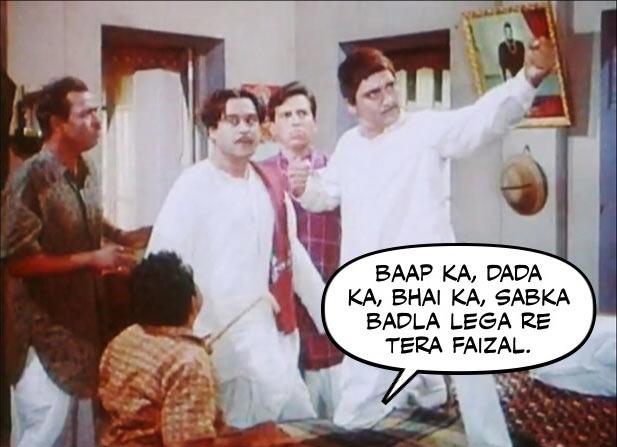 Keshto Mukherjee, Kishore Kumar, Raj Kishore, Sunil Dutt and Mukri in Padosan