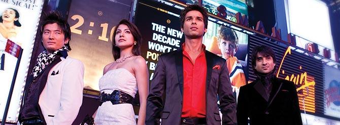 Meiyang Chang, Anushka Sharma, Shahid Kapoor in Badmaash Company