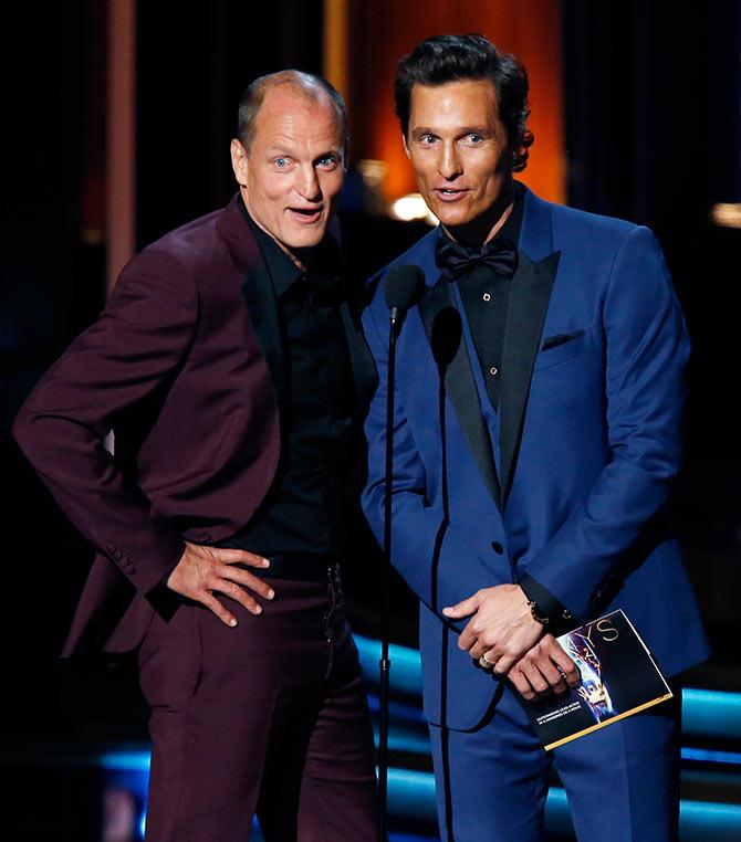 Woody Harrelson and Matthew McConaughey