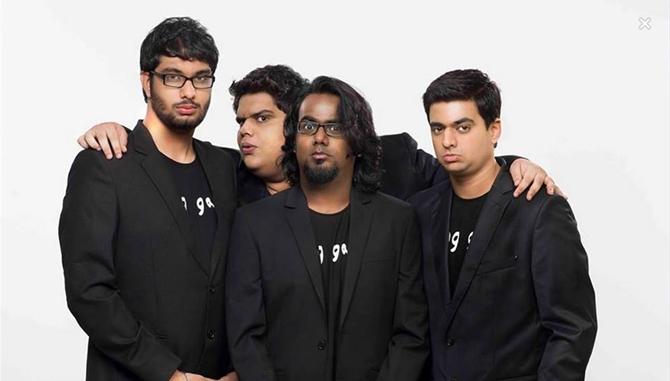 Gursimran Khamba, Tanmay Bhatt, Ashish Shakya and Roshan Joshi