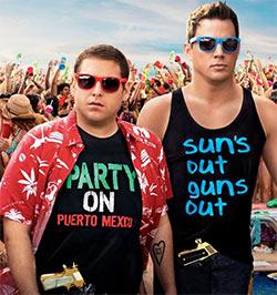 Jonah Hill and Channing Tatum in 22 Jump Street