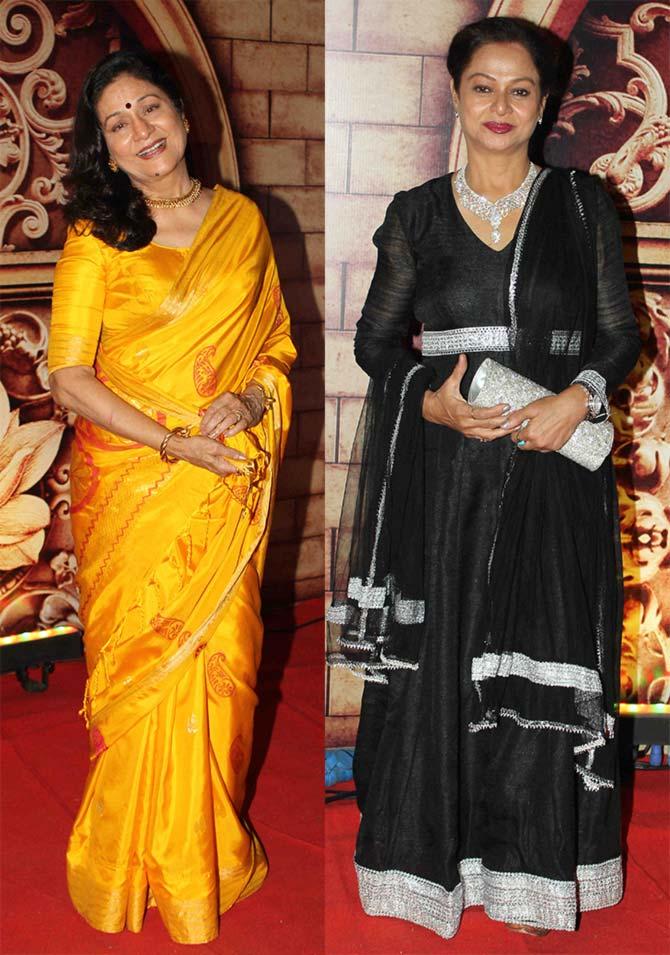 Aruna Irani and Zarina Wahab