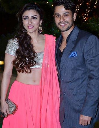 Soha Ali Khan and Kunal Khemmu