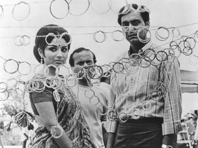 Sharmila Tagore in Aranyer Din Ratri