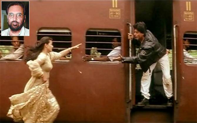 Kajol and Shah Rukh Khan in Dilwale Dulhaniya Le Jayenge