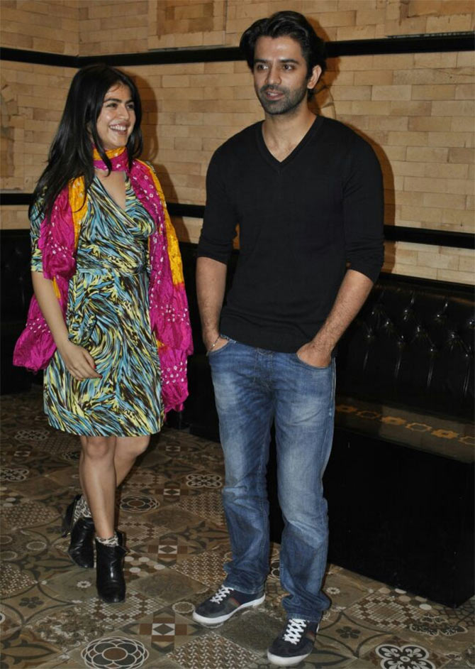 Shenaz Treasury and Barun Sobti