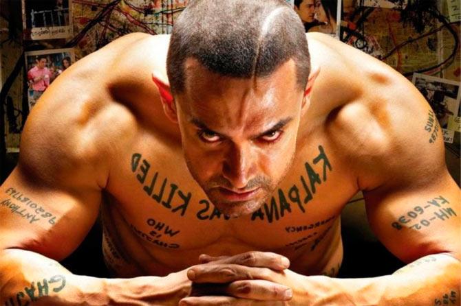 Aamir Khan in Ghajini