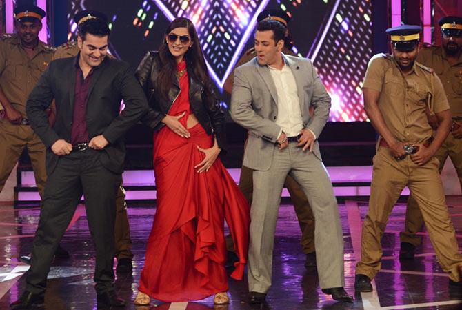 Arbaaz Khan, Sonam Kapoor, Salman Khan