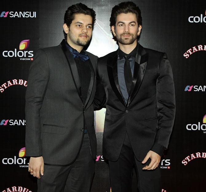 Neil Nitin Mukesh with brother Naman