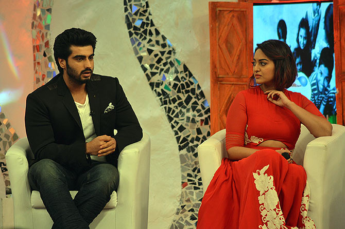 Arjun Kapoor and Sonakshi Sinha