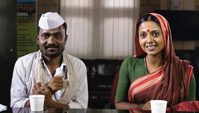 Santosh Uppina and Nivedita in December 1