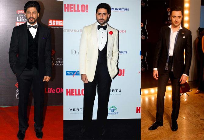 Shah Rukh Khan, Abhishek Bachchan and Imran Khan