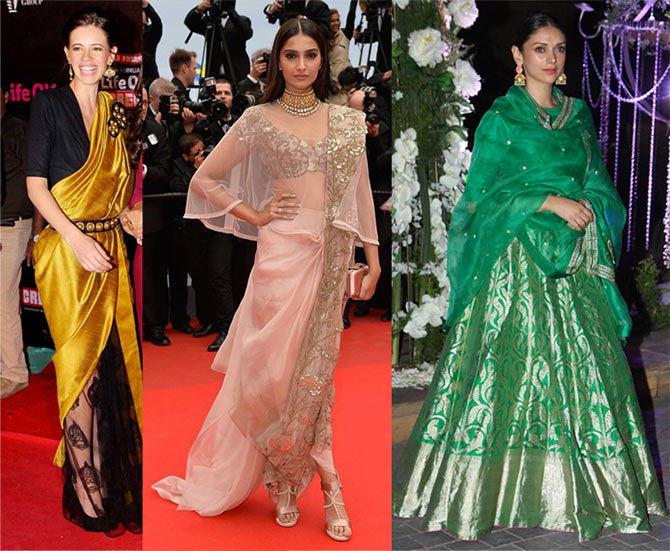 Kalki Koechlin, Sonam Kapoor and Aditi Rao Hydari