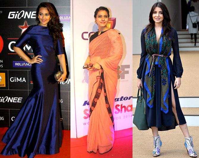 Sonakshi Sinha, Kajol and Anushka Sharma