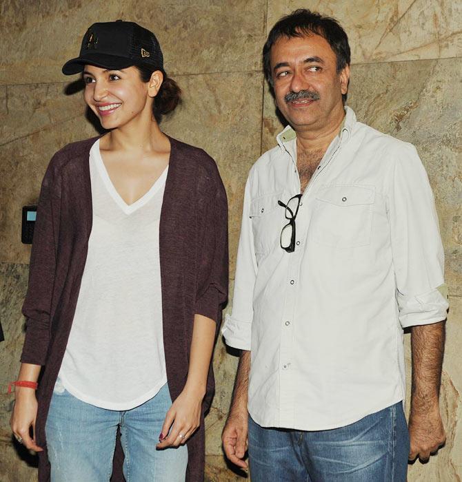 Anushka Sharma and Rajkumar Hirani