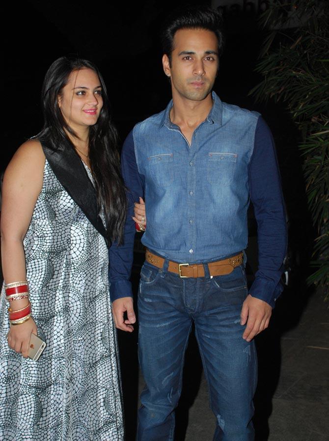 Pulkit Samrat with wife Rohira