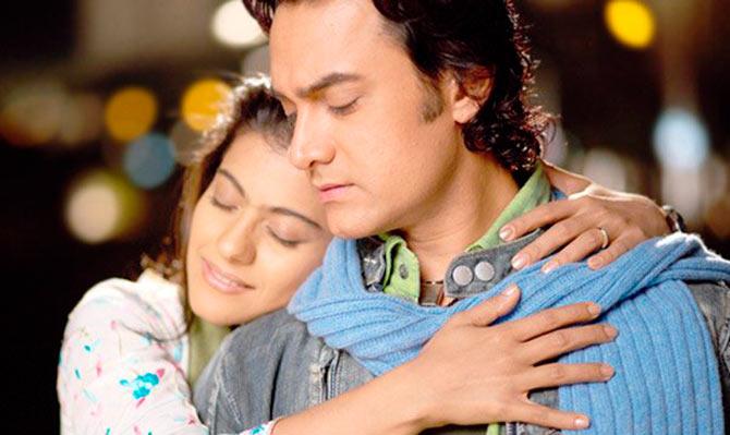 Kajol and Aamir Khan in Fanaa