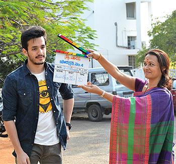 Akhil and Amala Akkineni 