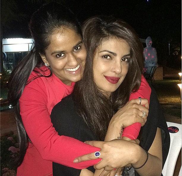 Arpita Khan and Priyanka Chopra