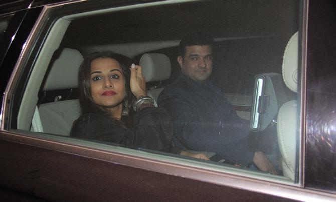 Vidya Balan and Siddharth Roy Kapur