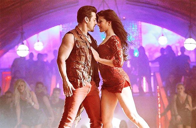 Salman Khan and Jacqueline Fernandez in Kick