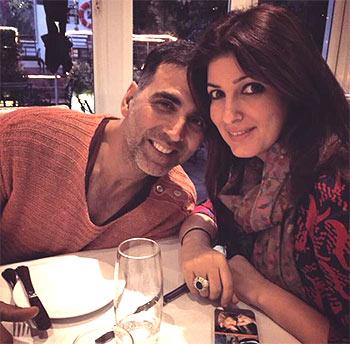 Akshay Kumar and Twinkle Khanna